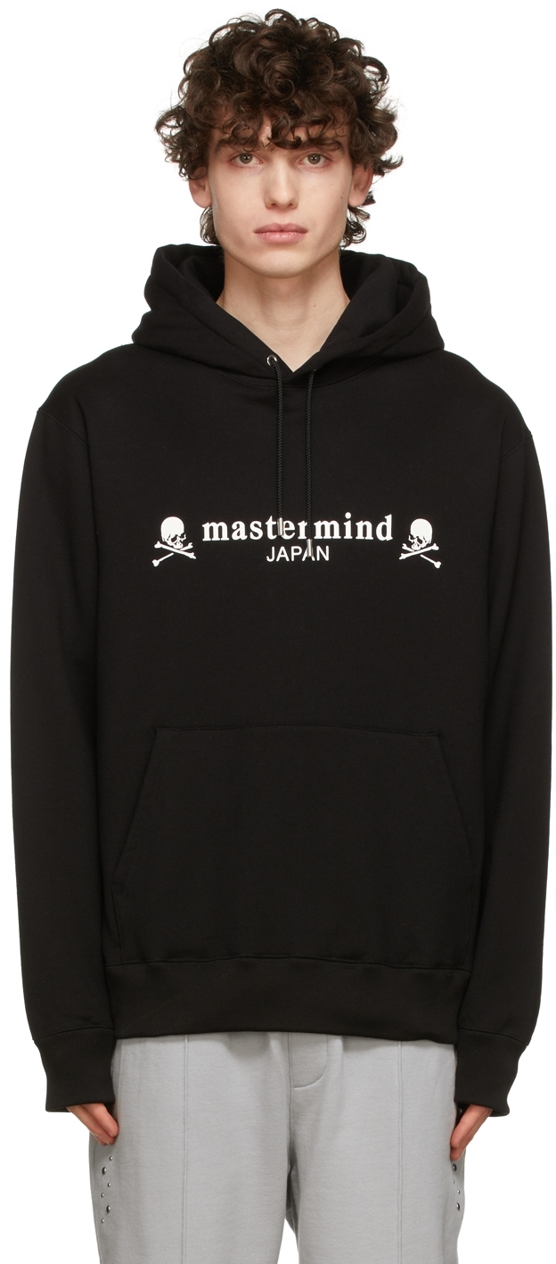 mastermind JAPAN Black Logo & Skull Hoodie | Smart Closet