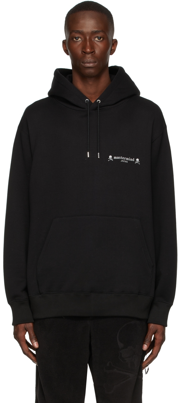 mastermind JAPAN: Black High Hoodie | SSENSE