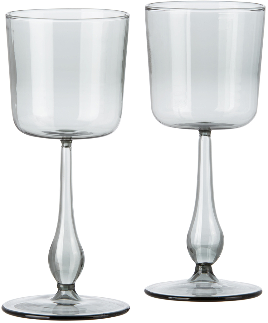 R+D.LAB BLACK LUISA CALICE GLASSES