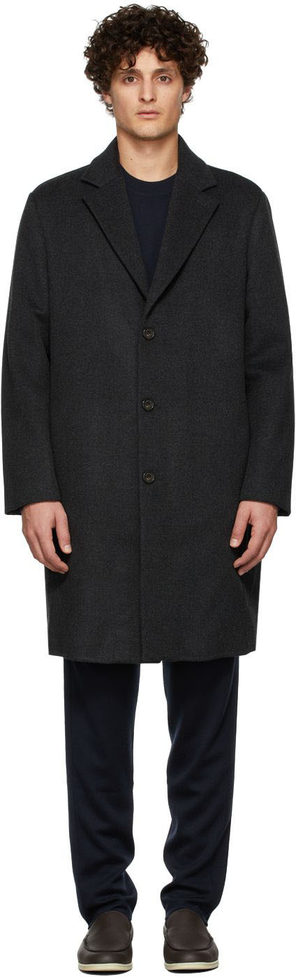 Loro Piana Grey Findon Coat