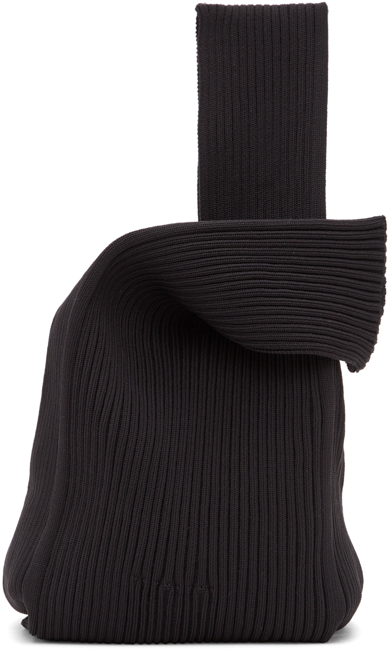 Black Notched Rib Tote by CFCL on Sale