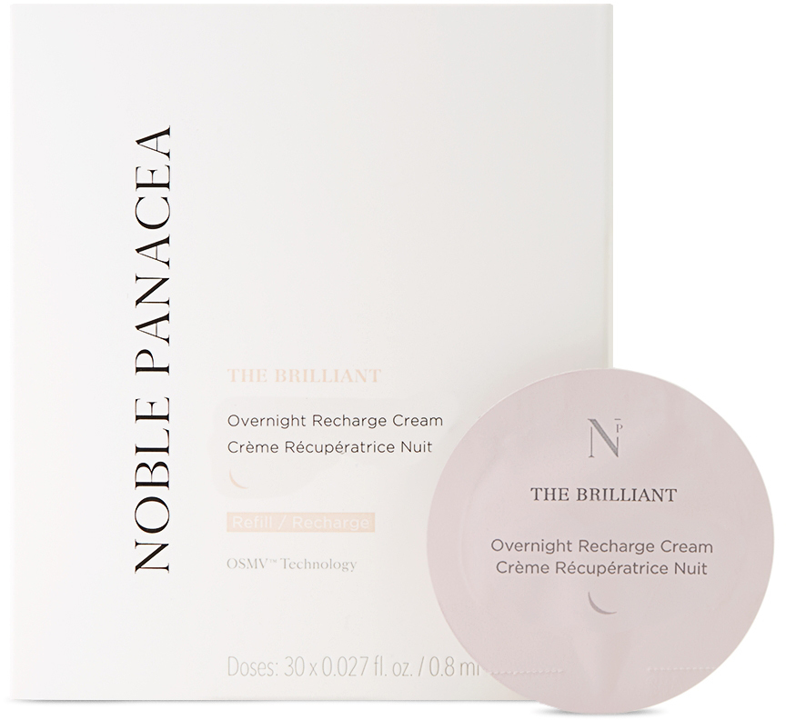 Noble Panacea The Brilliant Overnight Recharge Cream Refill, 30 X 0.8 ml In Na