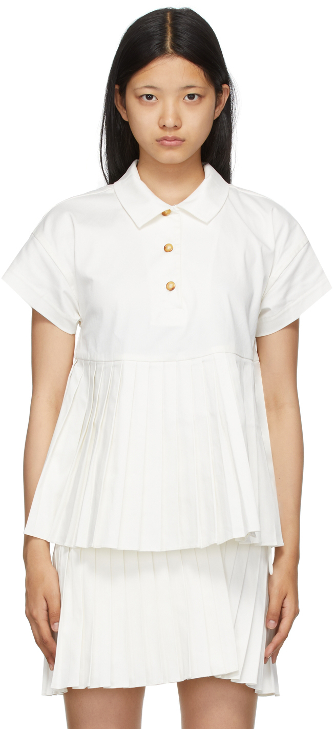 White Aida Polo