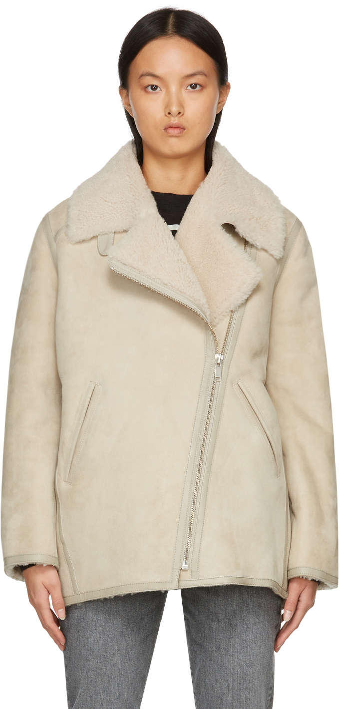 isabel marant shearling jacket