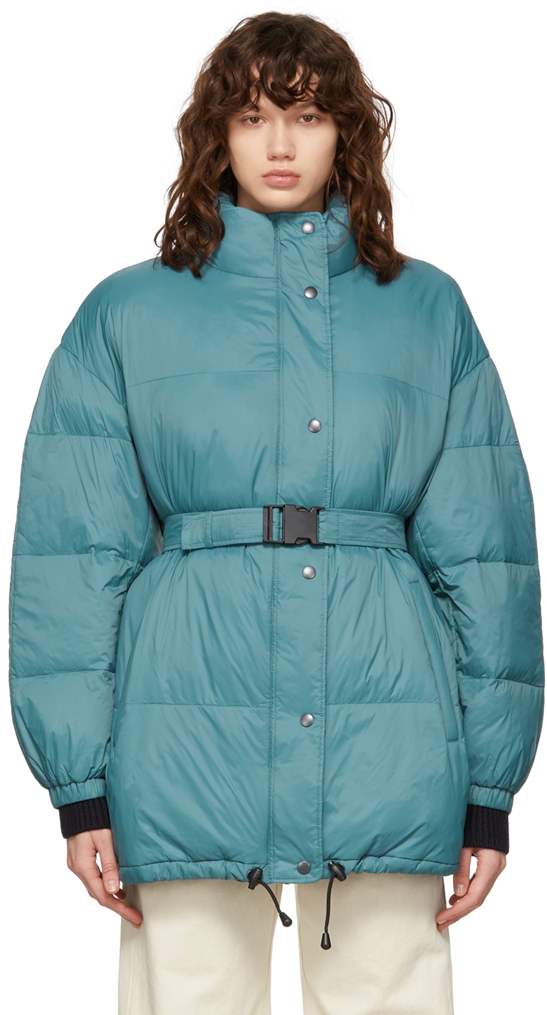 Blue Dilys Puffer Jacket