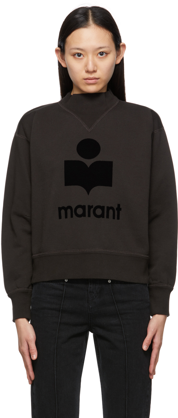Isabel Marant Black Mock Sweatshirt |