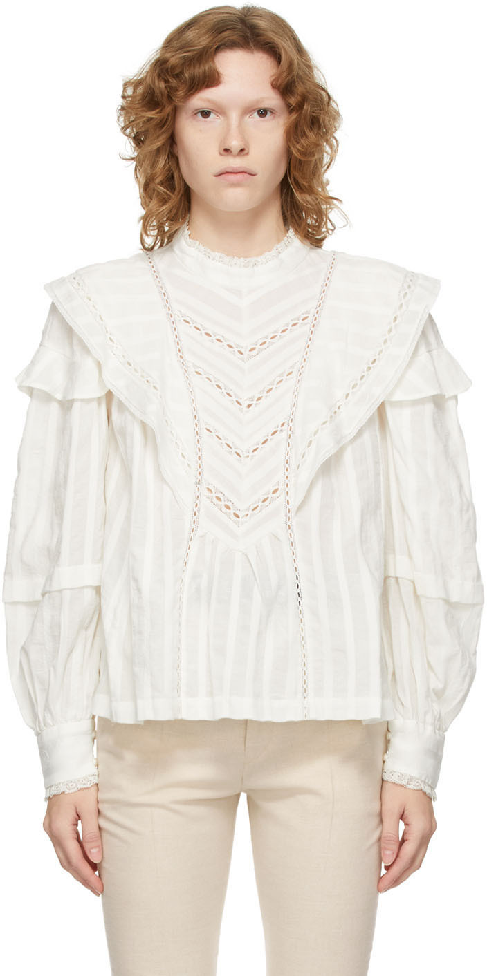 lunge Plys dukke svælg Off-White Reign Blouse by Isabel Marant Etoile on Sale