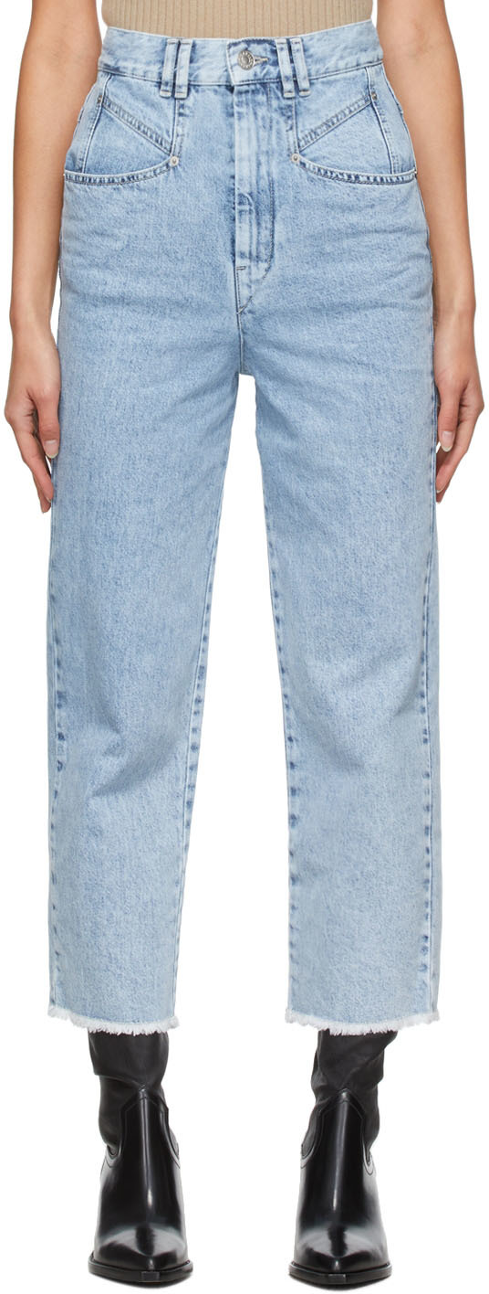 Isabel Marant Cropped Dilali Jeans