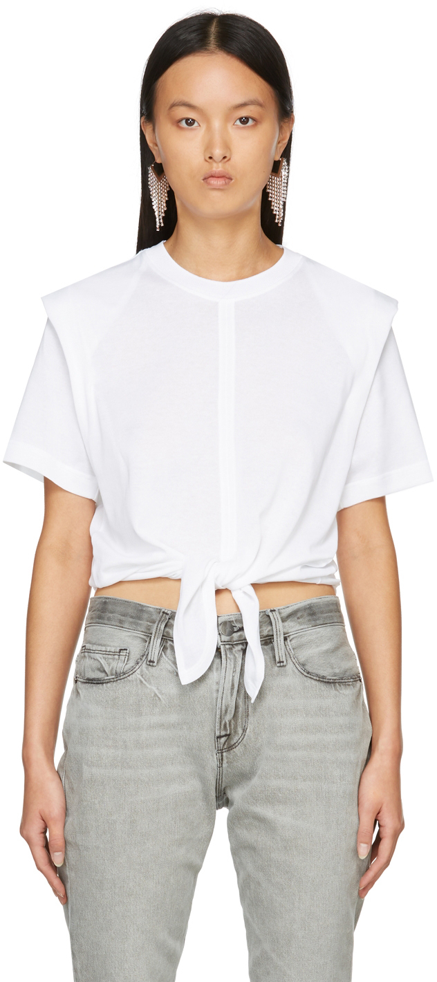 Isabel Marant White Zelikia T-Shirt