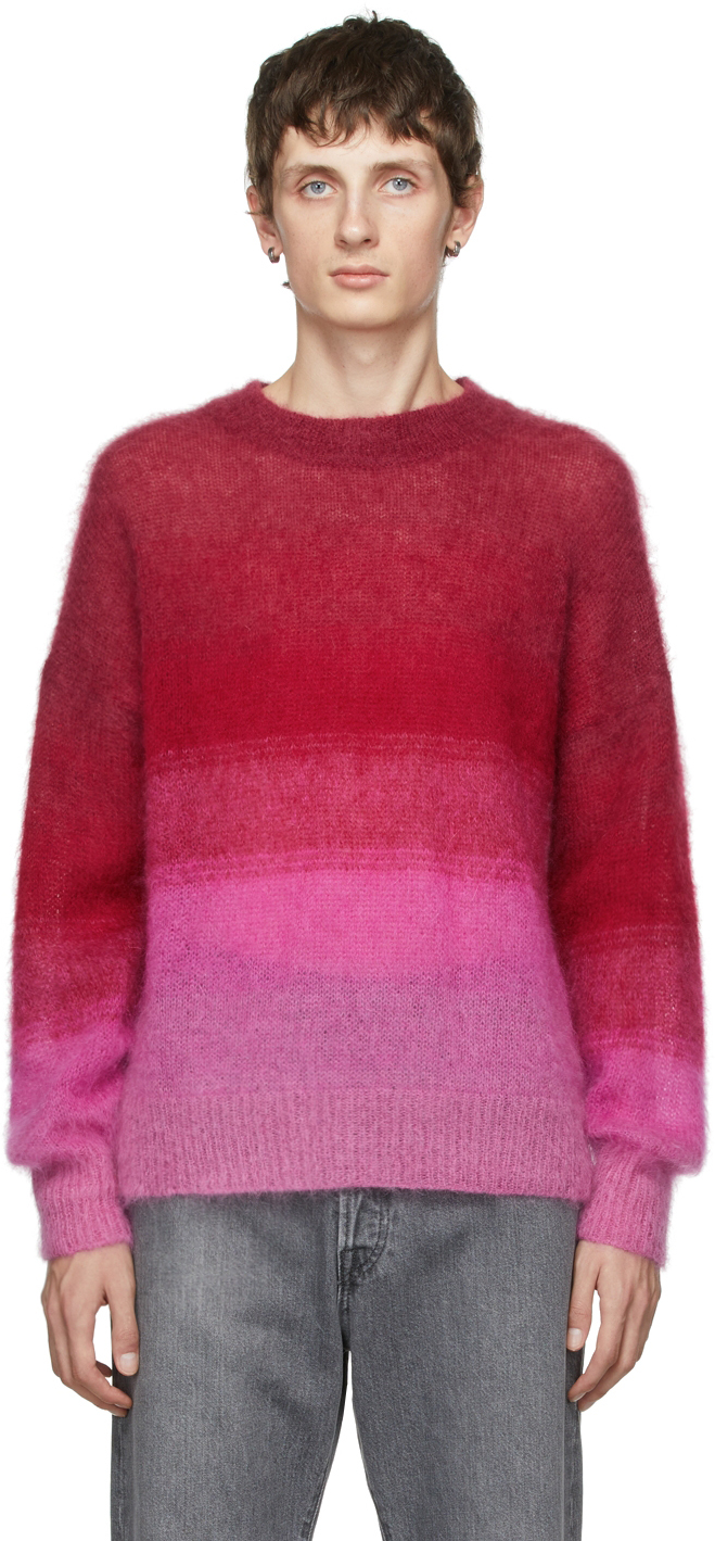 Isabel Marant Red & Pink Drussell Sweater