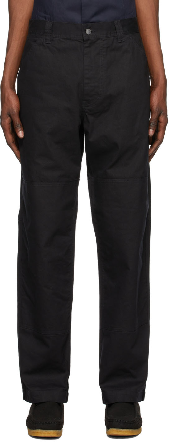 MHL by Margaret Howell Black Utility Trousers