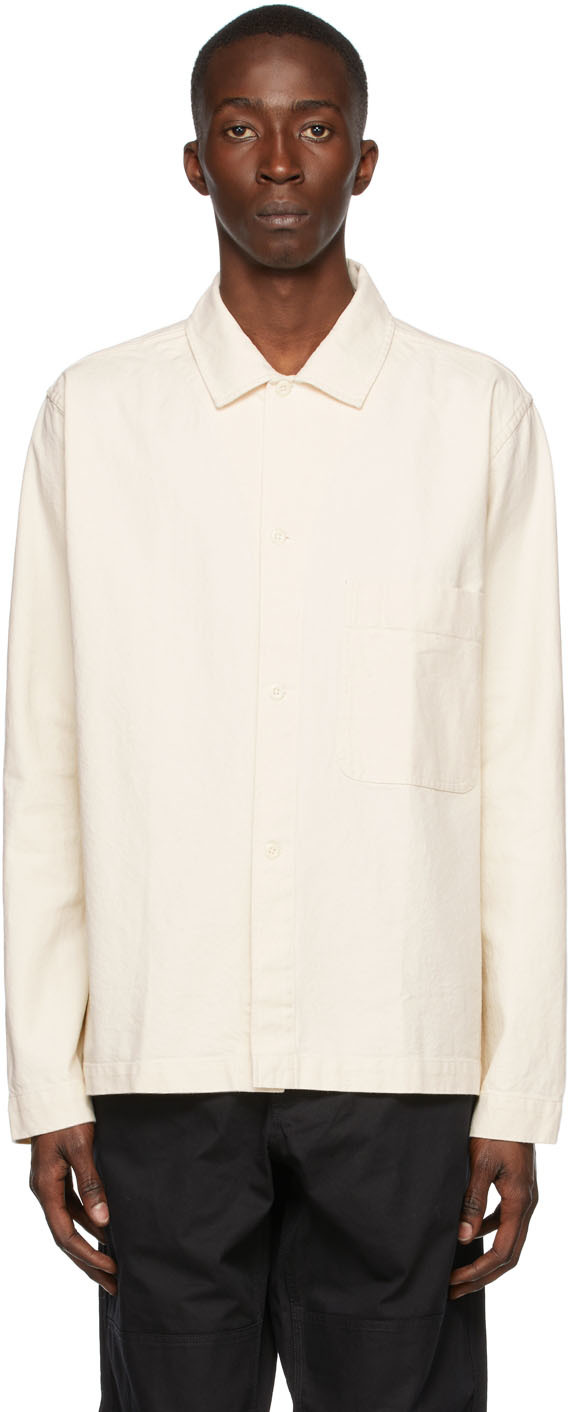 MHL by Margaret Howell Off-White Utility Shirt