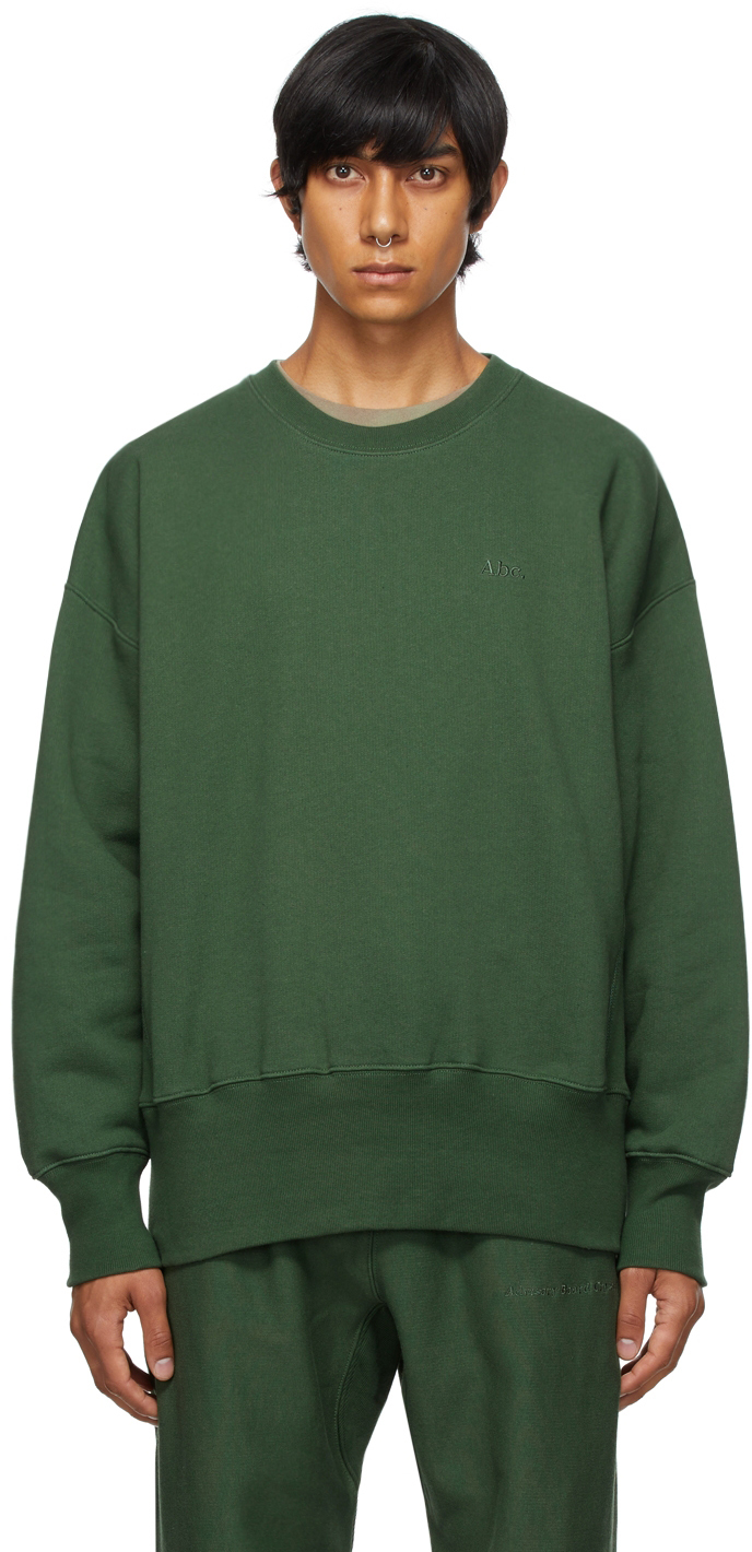 Advisory Board Crystals: Green 123 Sweatshirt | SSENSE