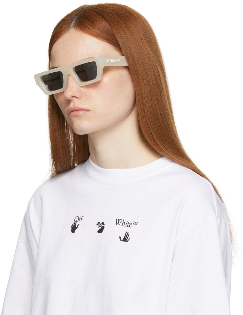 Off-White Manchester rectangle-frame Sunglasses - Farfetch
