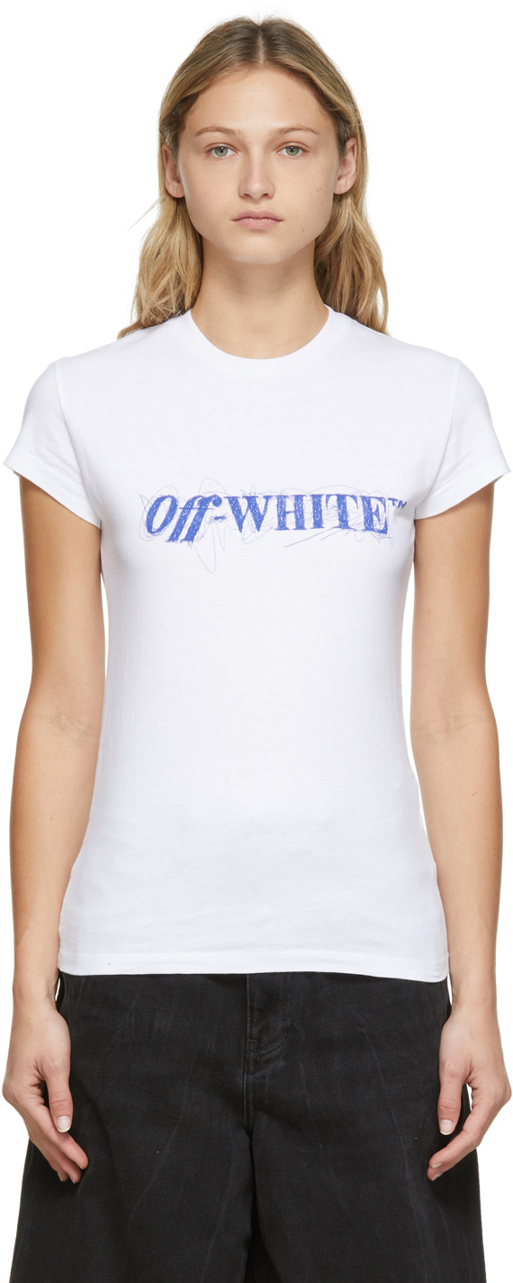 Off-White Pen Logo Fitted T-Shirt
