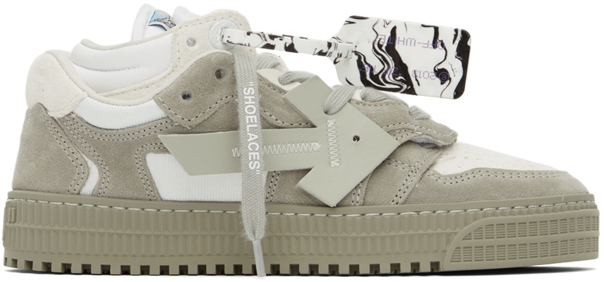 off white lace shoes