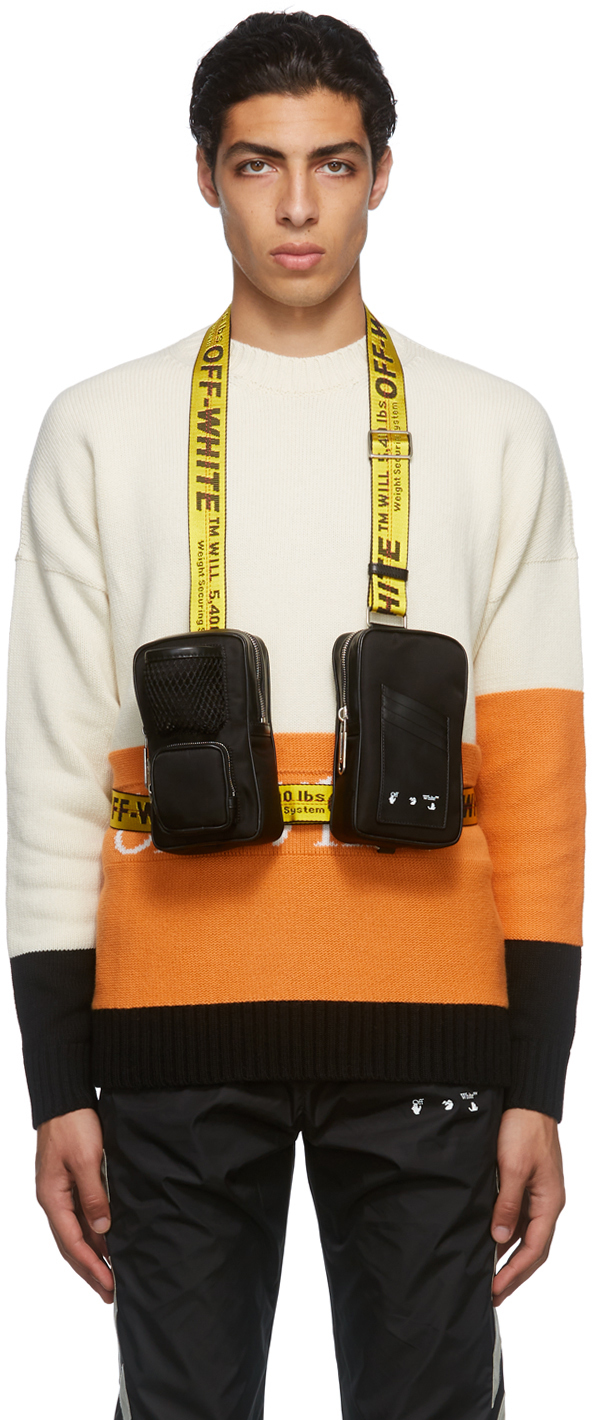 off white double pouch