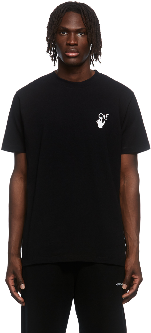 Off-White Black Caravaggio Lute Graphic T-Shirt