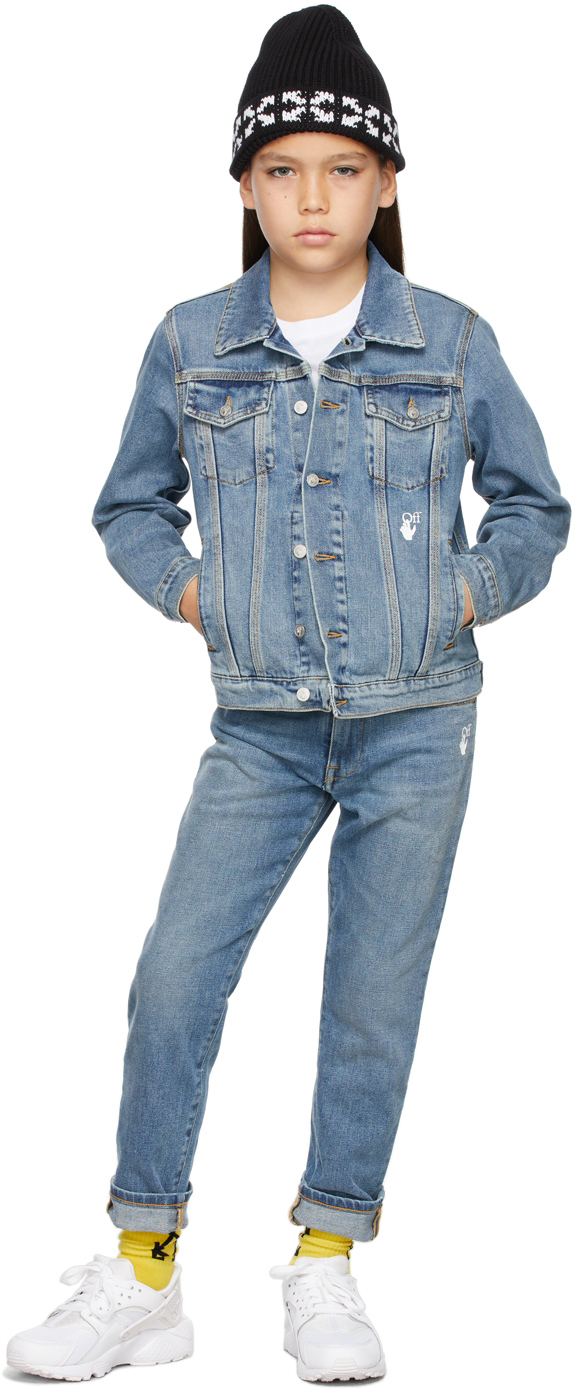 oversized denim jacket kids