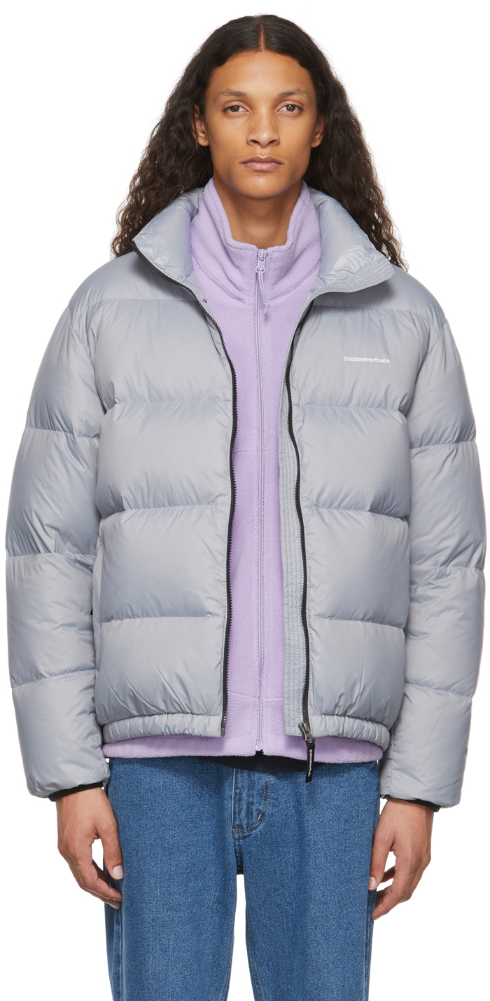 Grey PERTEX® T Down Jacket