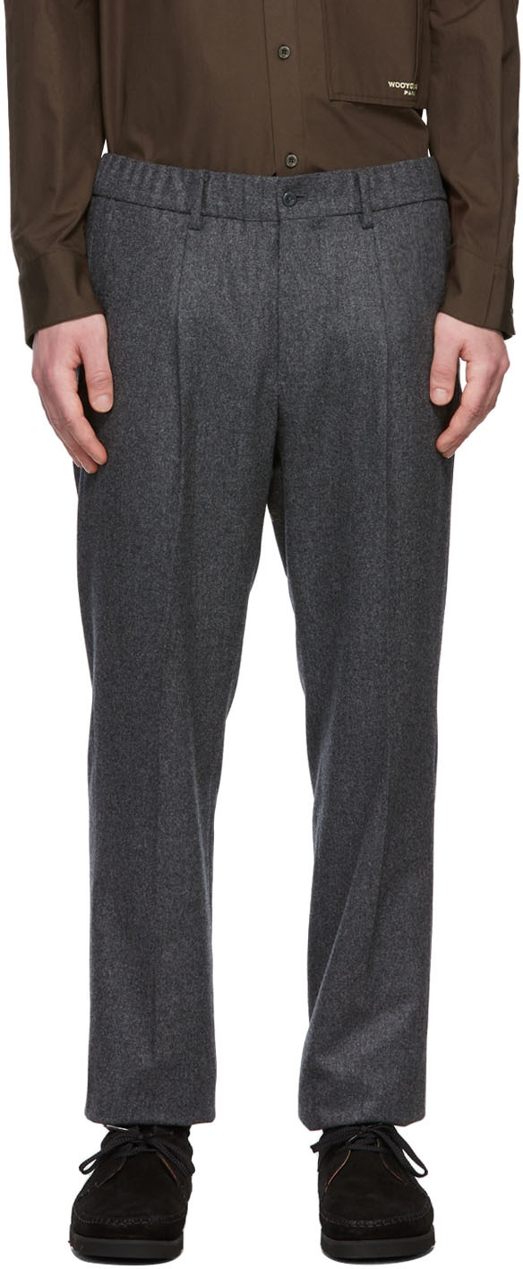Lauren Ralph Lauren Mens Wool Flannel ClassicFit Suit Pants  Macys