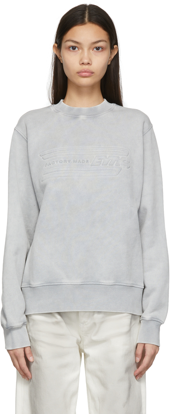 Grey Austin Ivory Acid Sweatshirt