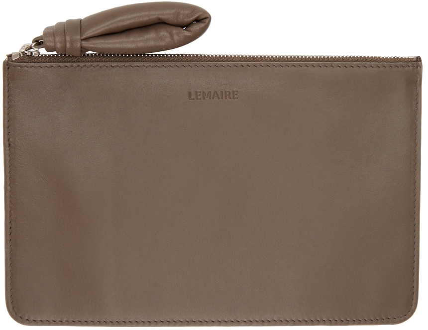 Lemaire Pochette A5 taupe