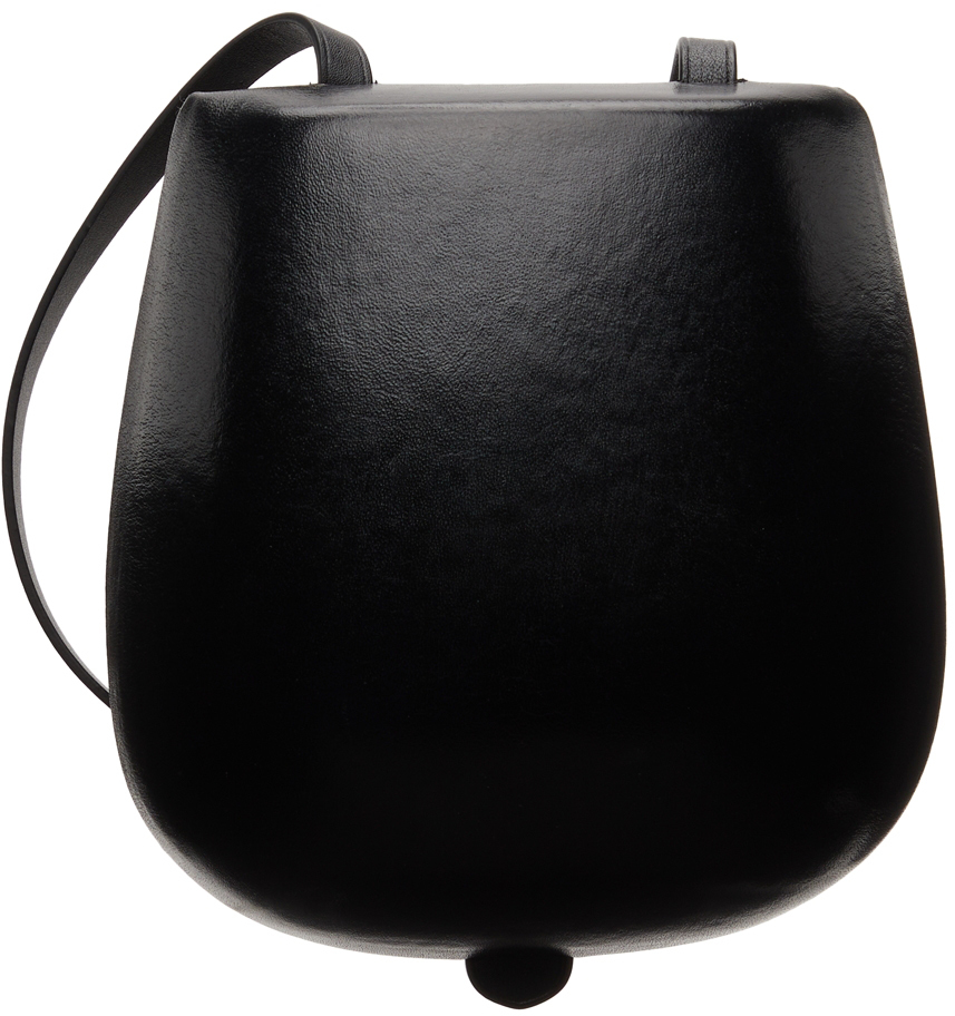 LEMAIRE: Black Molded Tacco Bag | SSENSE