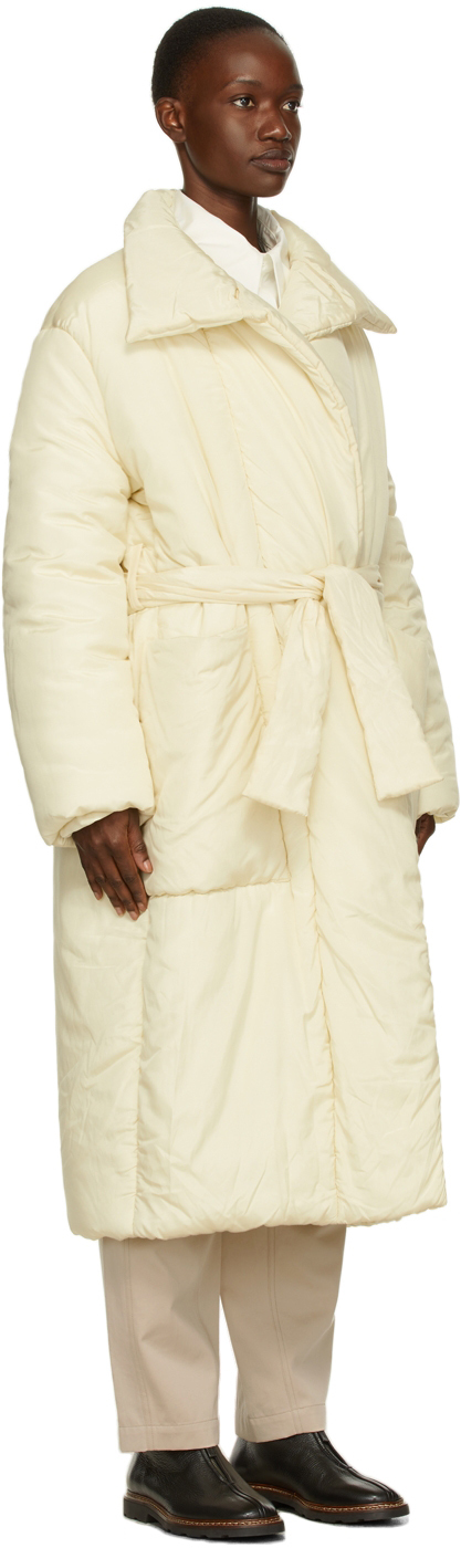 lemaire wrapover coat