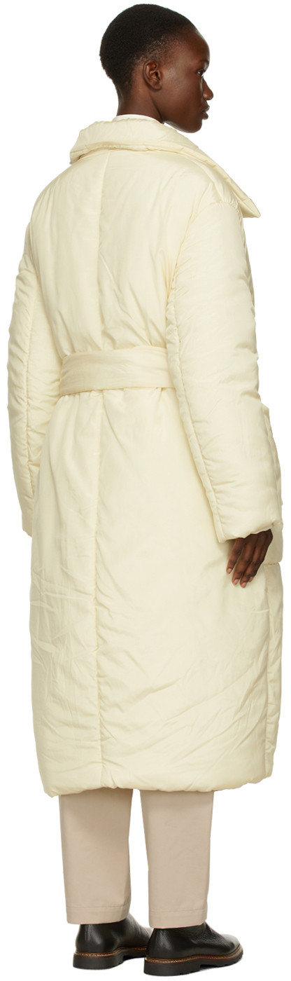 lemaire wrapover coat