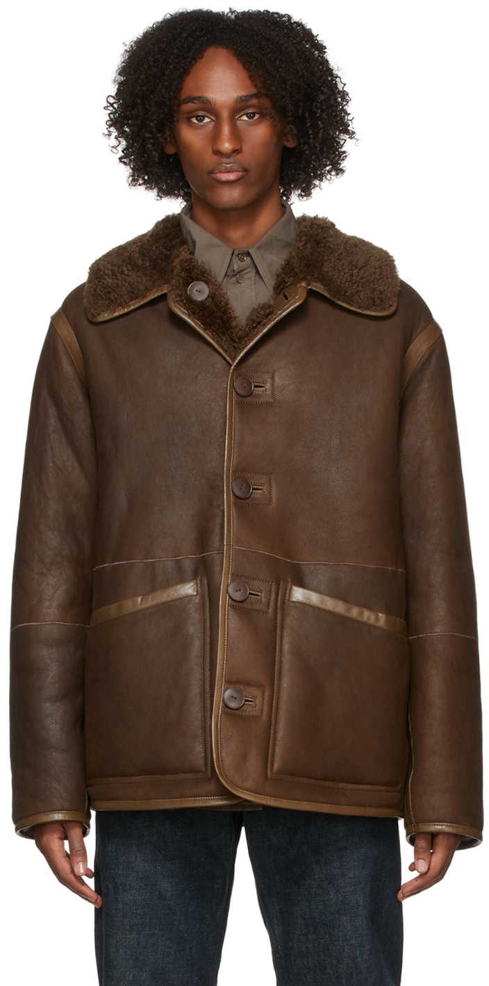reversible sheepskin jacket