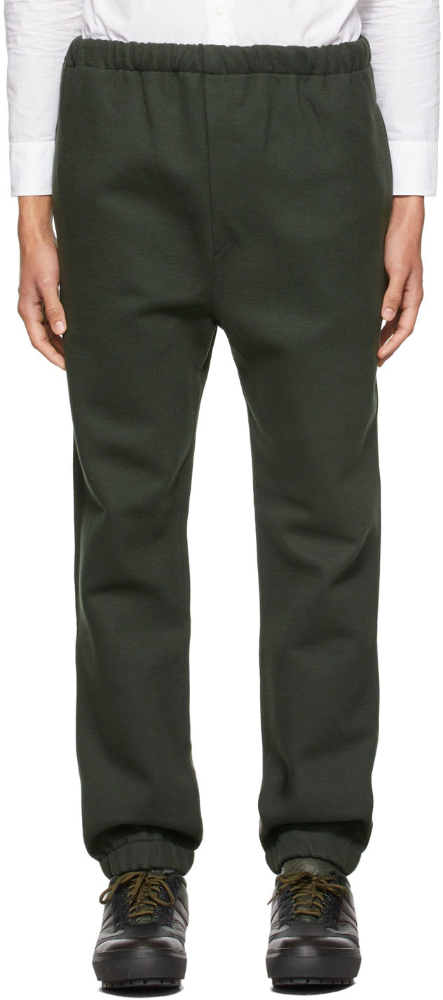 Green Fleece Lounge Pants