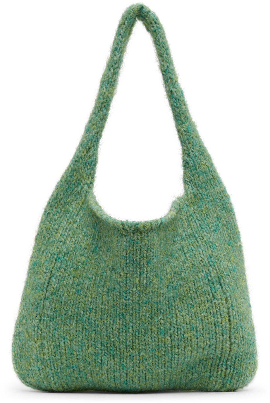 Green Bolsni II Knit Bag by Paloma Wool on Sale