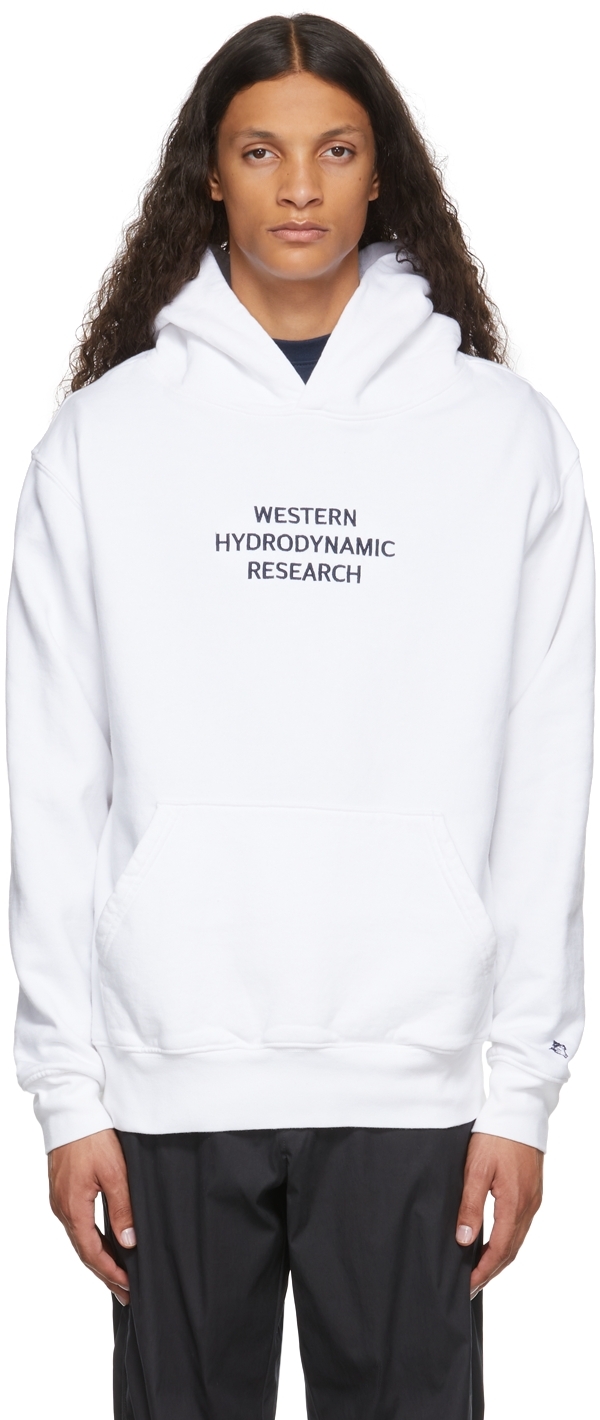 White Fleece Hoodie