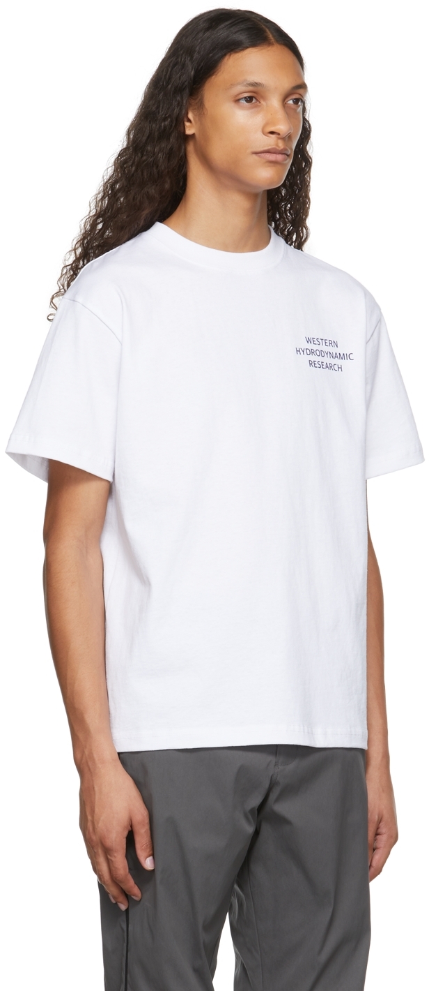 Western Hydrodynamic Research White Worker T-Shirt | Smart Closet