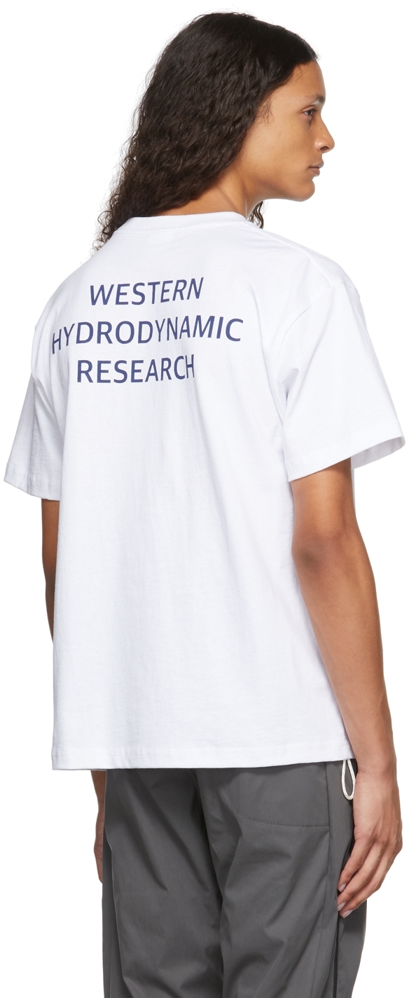 Western Hydrodynamic Research White Worker T-Shirt | Smart Closet