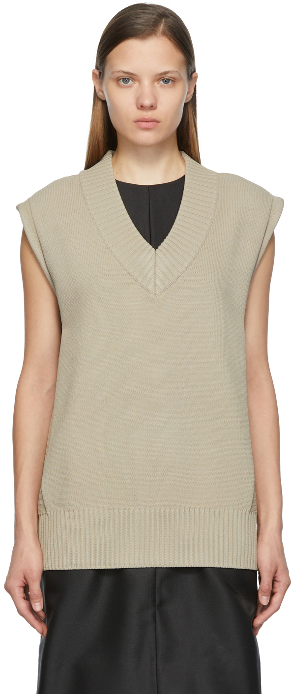 Knit V-Neck Vest