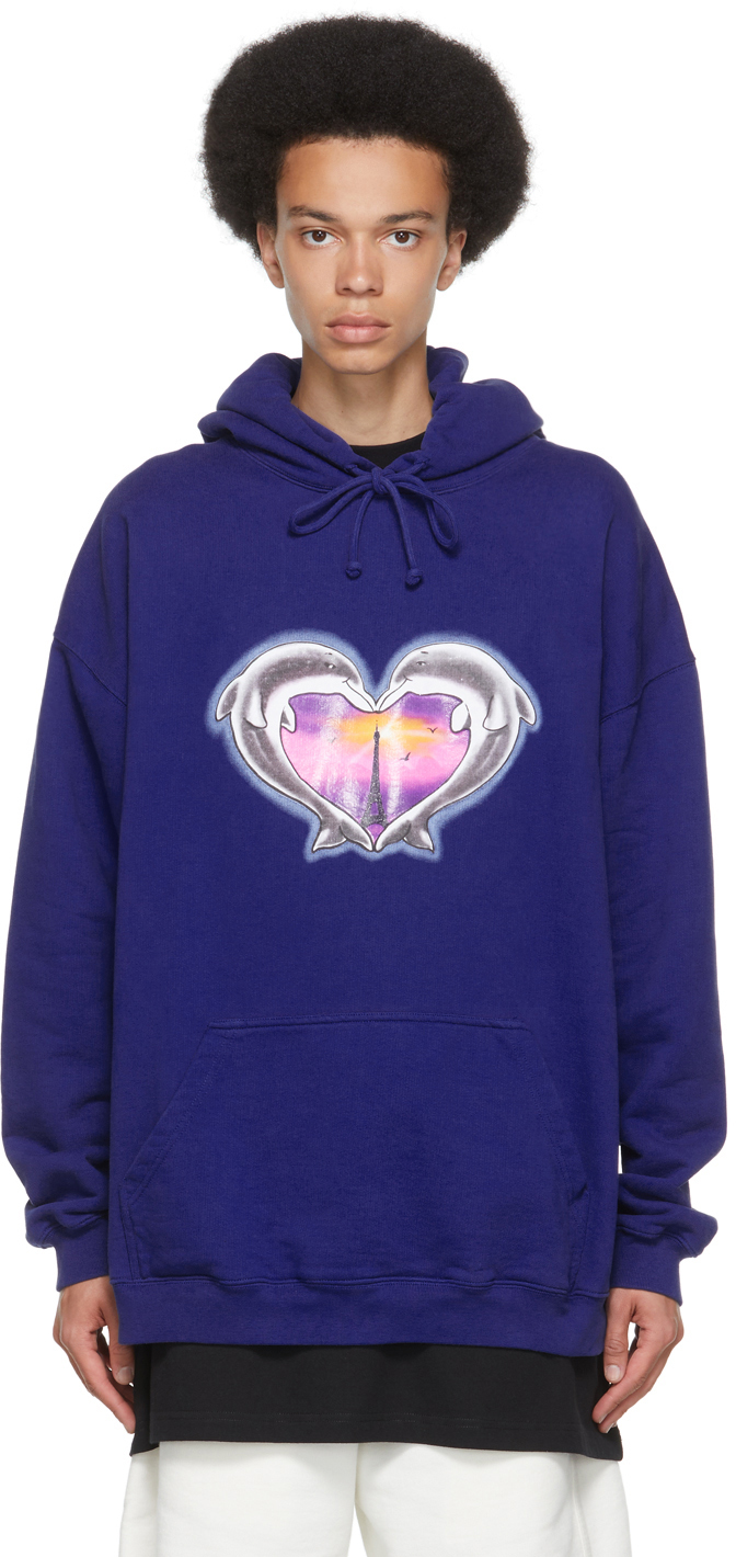 通常在庫品 【希少】VETEMENTS Dolphin Heart パーカー | ochge.org