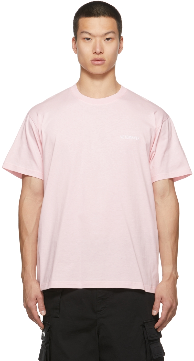 Baby Pink Dream Logo T-Shirt Ssense Abbigliamento Top e t-shirt T-shirt T-shirt a maniche corte 