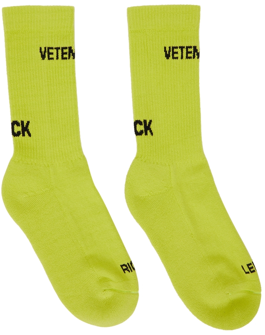 VETEMENTS Yellow Socks Smart