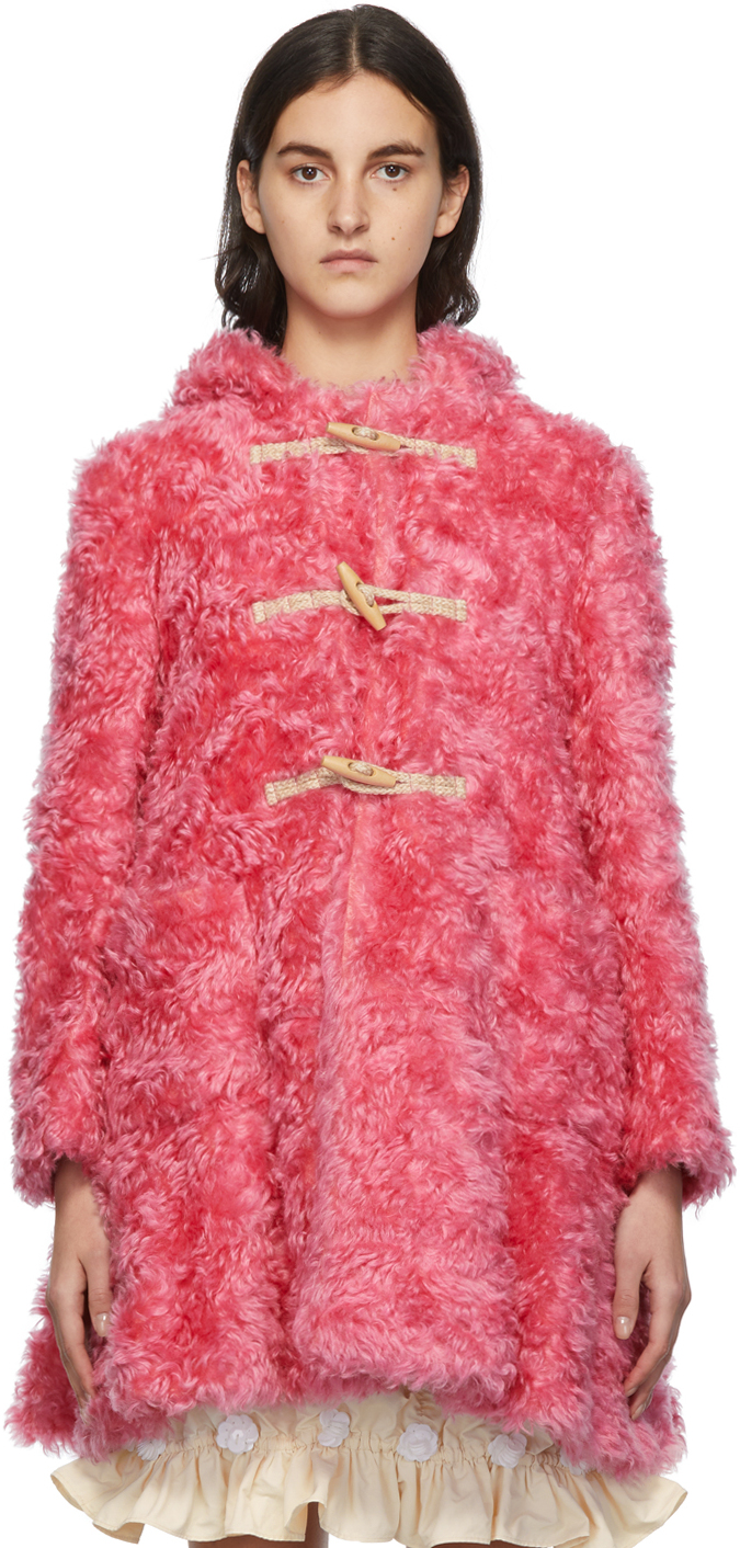 Comme des Garçons Girl Pink Faux-Fur 