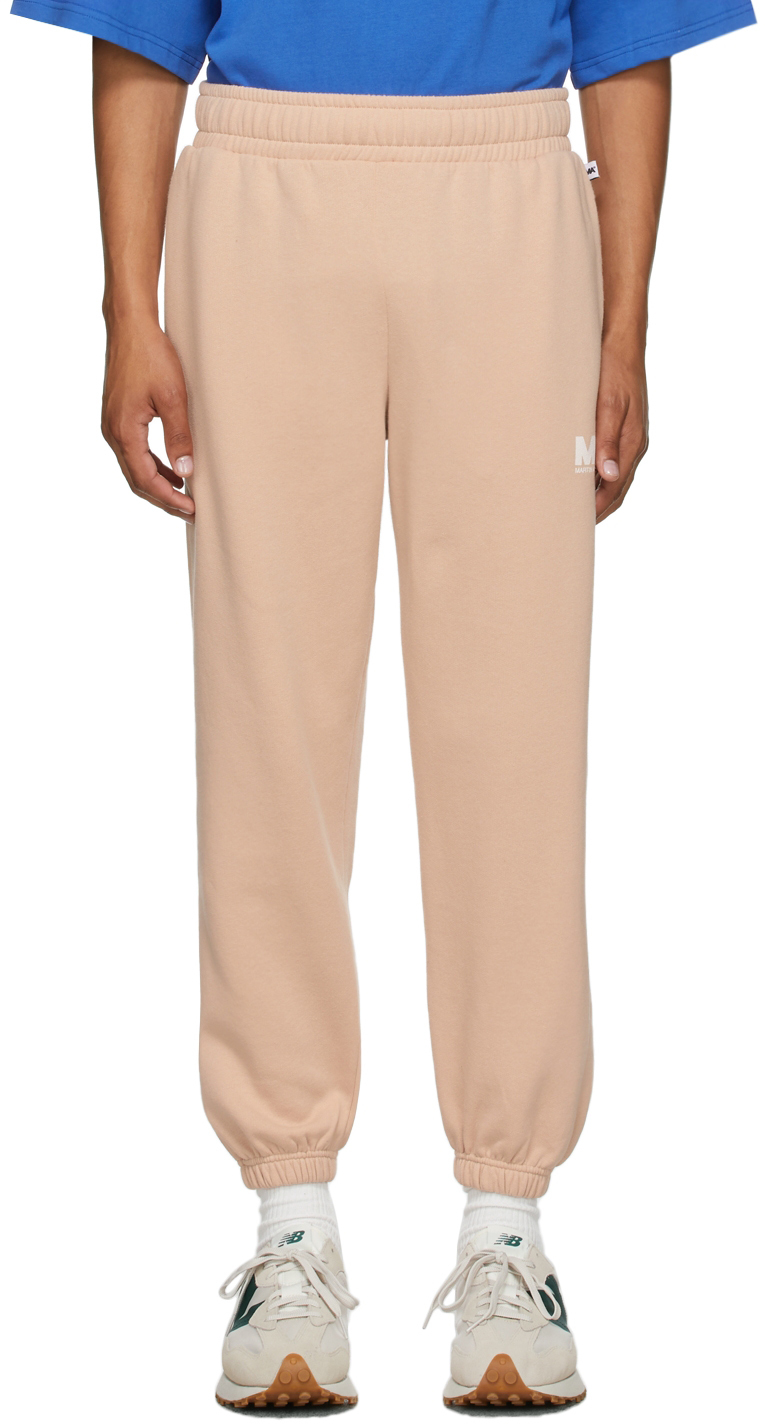 M.A. Martin Asbjørn Beige 'MA' Lounge Pants