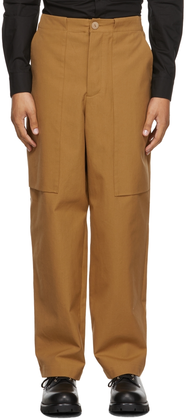 Tan Strong Cotton Gamekeeper Trousers