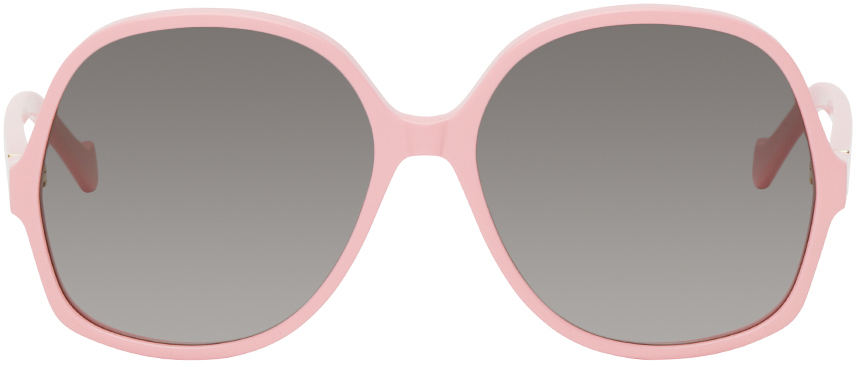 Loewe - Screen Sunglasses in Acetate for Woman - Light Pink - Acetate