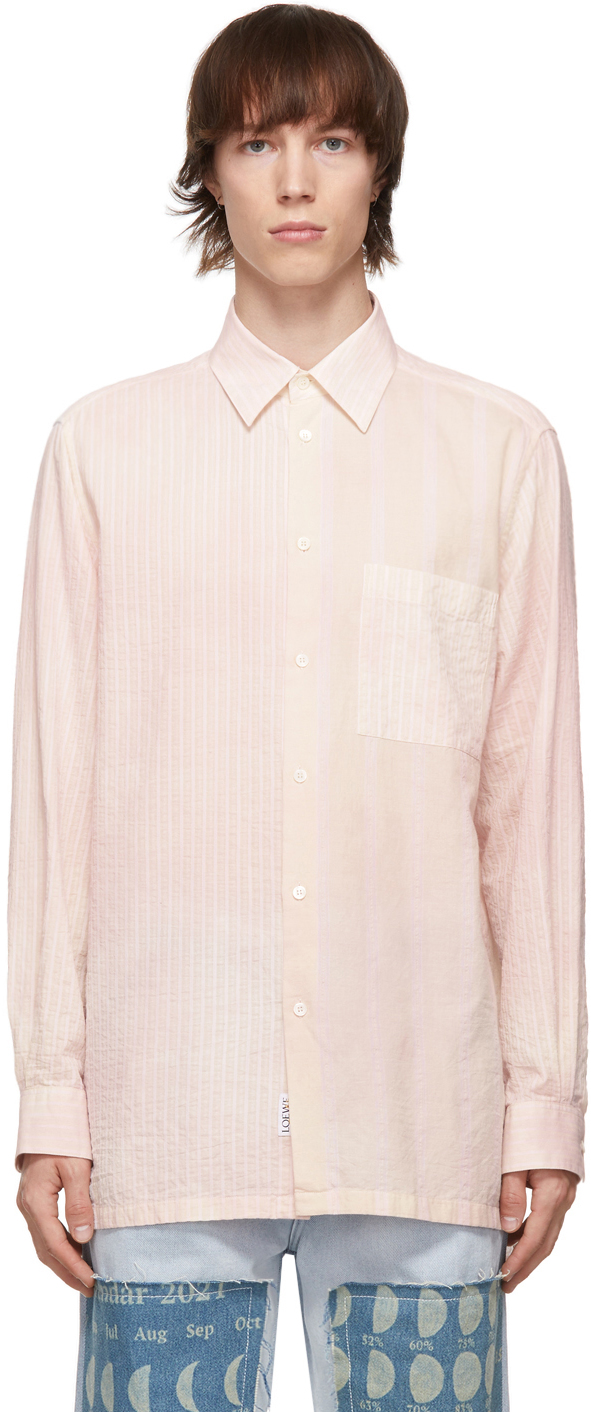 Loewe Pink Paula's Ibiza Patchwork Shirt