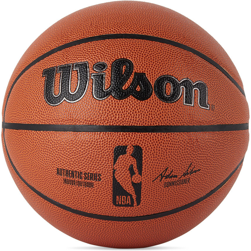 Wilson: Brown Authentic Indoor/Outdoor Basketball | SSENSE Canada