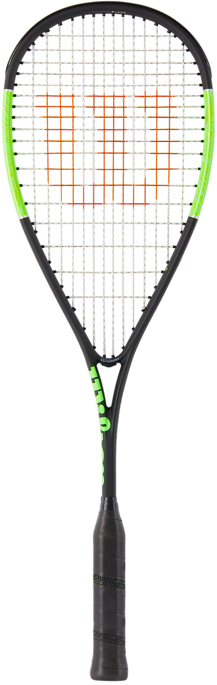 Black Blade Squash Racket by Wilson | SSENSE
