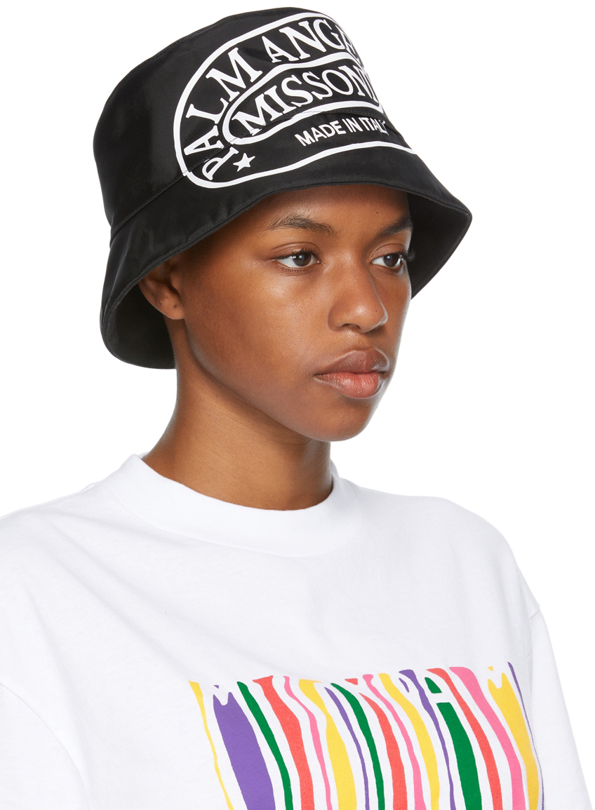 Palm Angels Black Missoni Edition Heritage Bucket Hat | Smart Closet