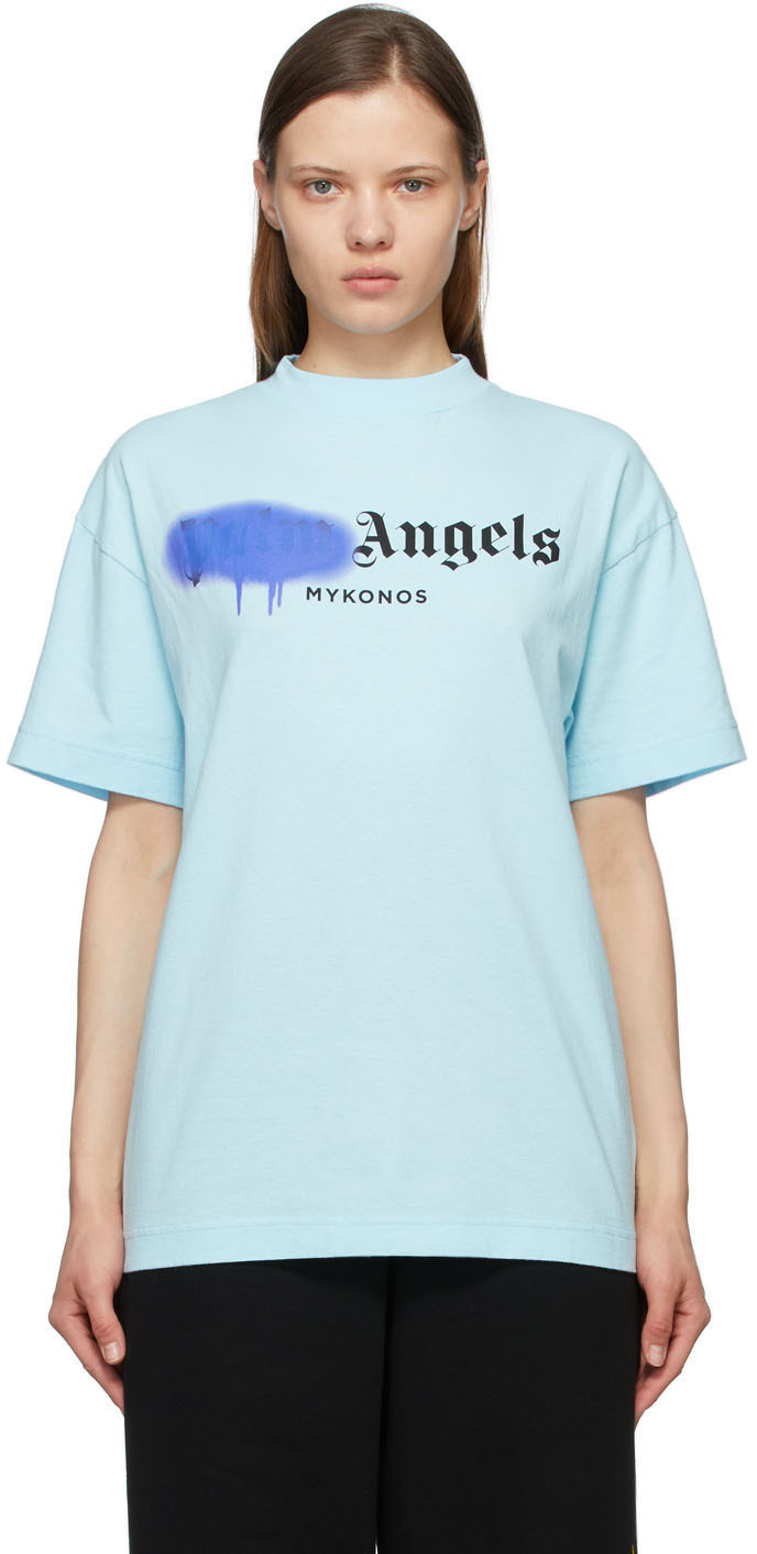 womens black palm angels t shirt