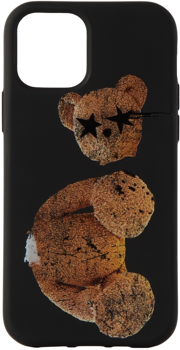 ブラック Spray Bear iPhone 12/12 Pro ケース